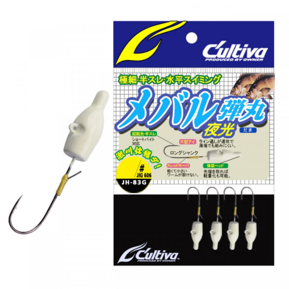 Jig Lestat Owner JH-83G No.8 1gr Mebaru Dama Phospho