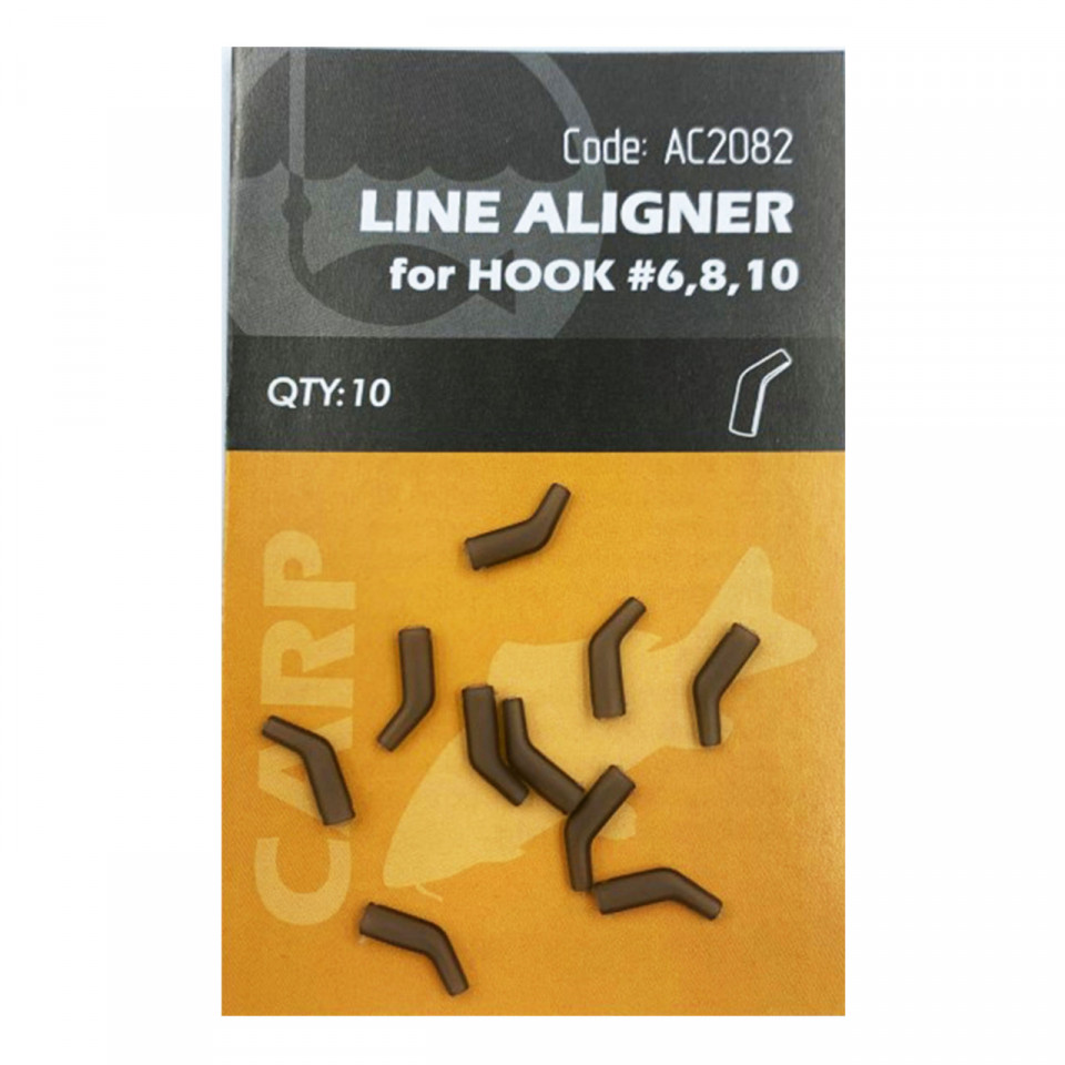 Line Aligner Orange 1cm pentru Carlige No.6,8,10 10buc