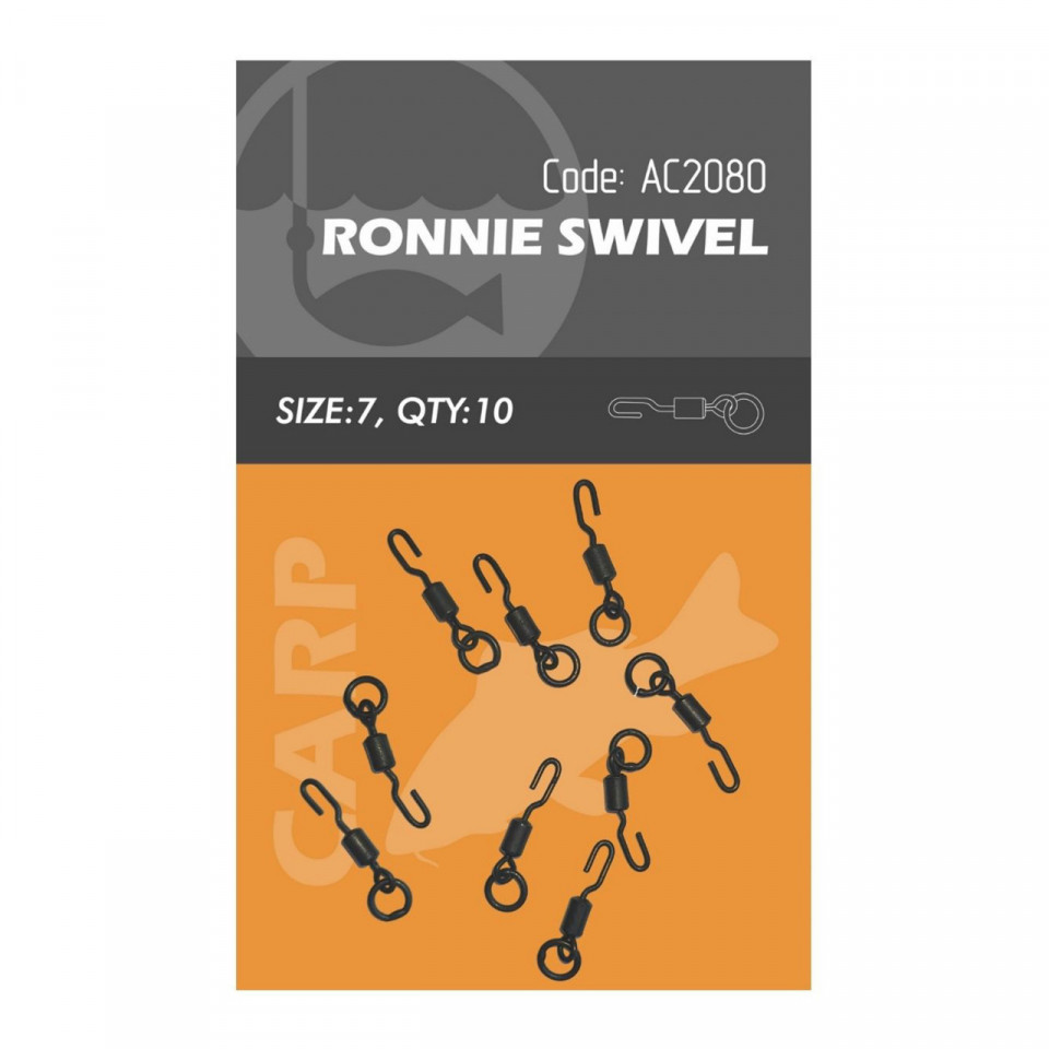 Vartej Orange No.7 Ronnie Swivel 10buc