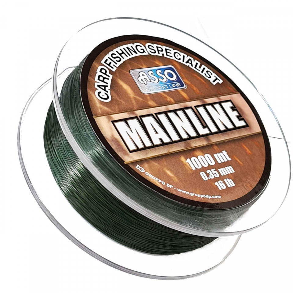 Fir Asso Mainline 0.40mm 9.07kg 1000m Green