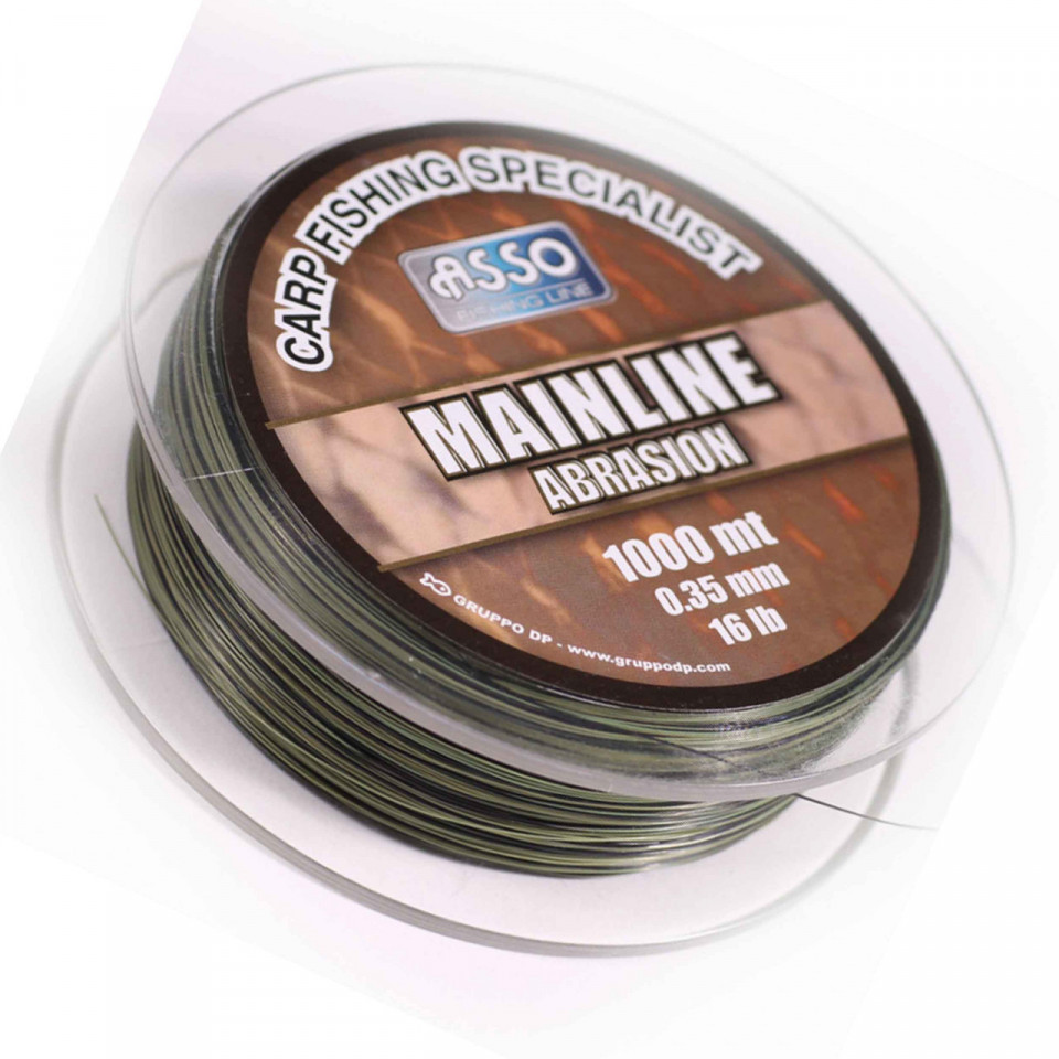 Fir Asso Mainline Abrasion 0.30mm 5.44kg 1000m Multicolor