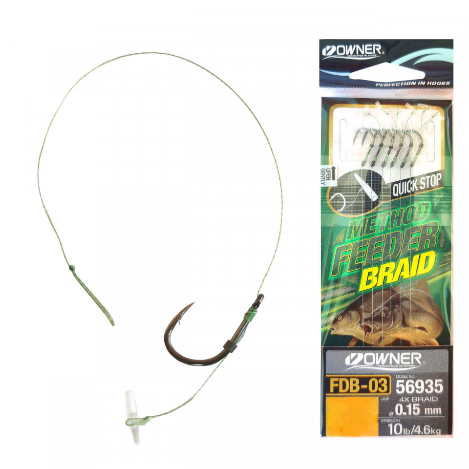 Rig Feeder Owner 56935 No.10 0.15 FDB-03 Quick Stop Braided