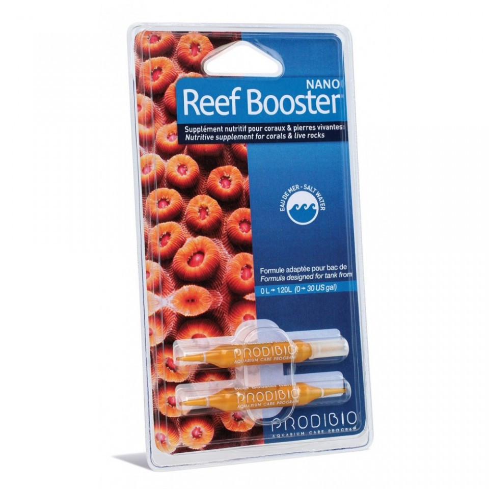 Tratament apa marina Reef Booster Nano 2 fiole - PRODIBIO