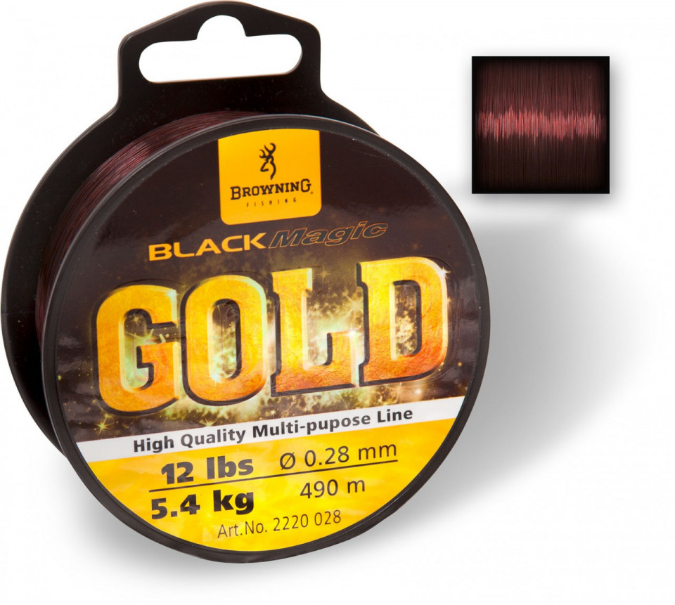 Fir Browning Black Magic Gold Mono 0.17mm 2.05kg 680m Maro