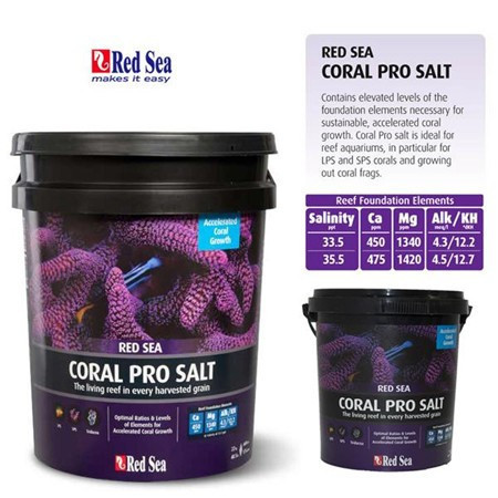 Red Sea Coral Pro Salt galeata 22 Kg