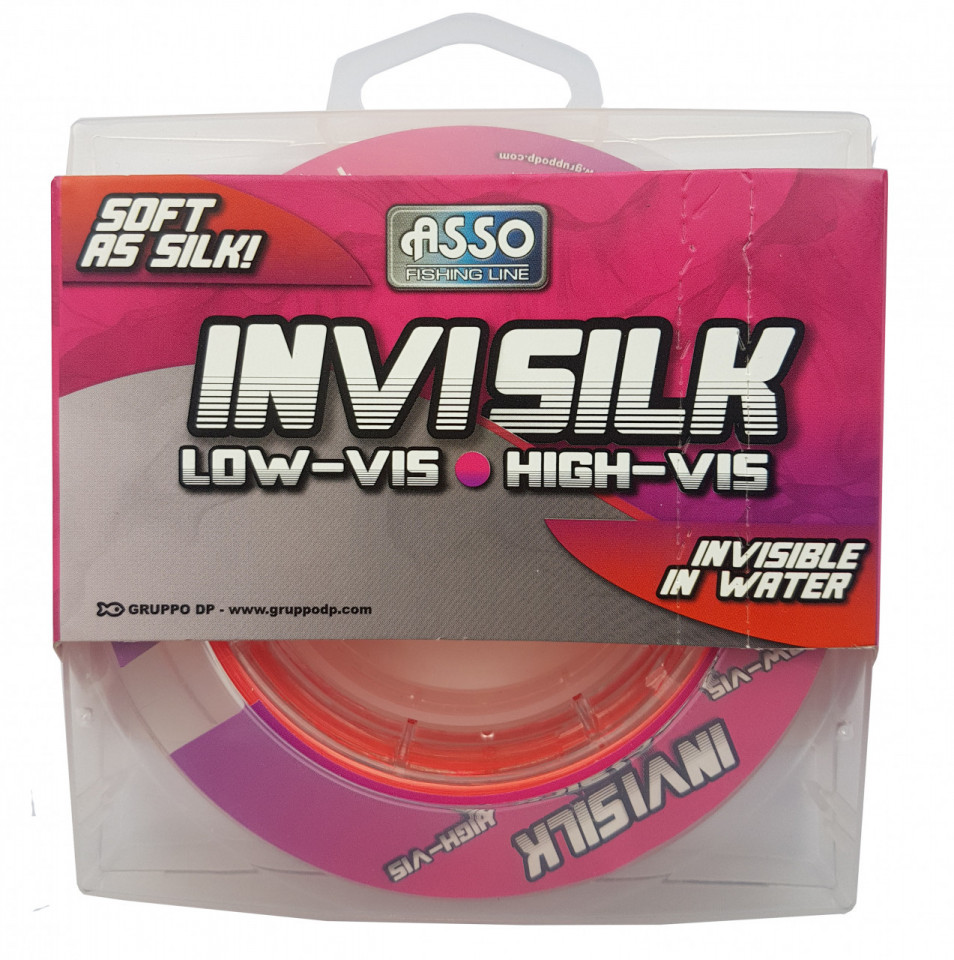 Fir Asso Invisilk 0.30mm 11.90kg 300m Pink