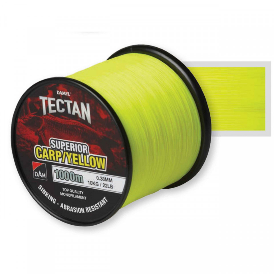 Fir Dam Tectan Superior Carp 0.35mm 9.00kg 1000m Yellow