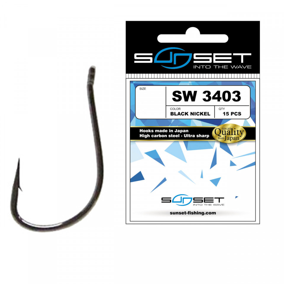 Carlig Sunset SW 3403BN no.12 Sunhooks 15buc