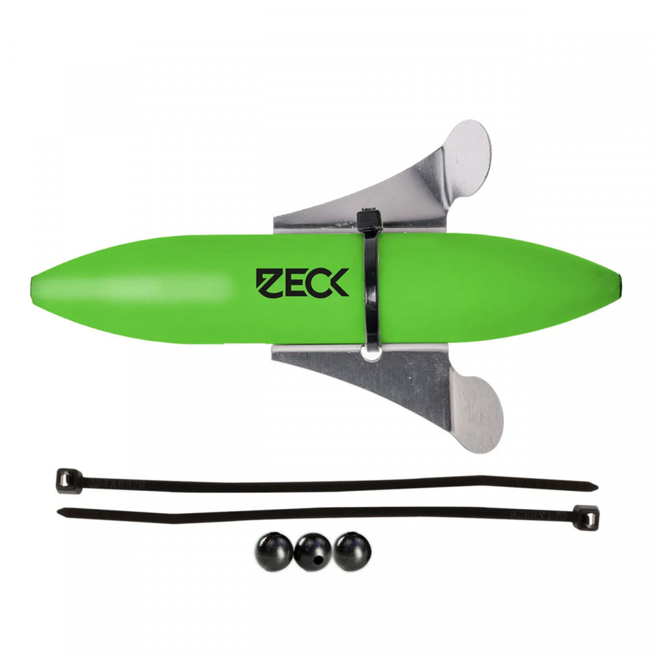 Pluta Zeck Propeller U-Float Solid Green 10gr