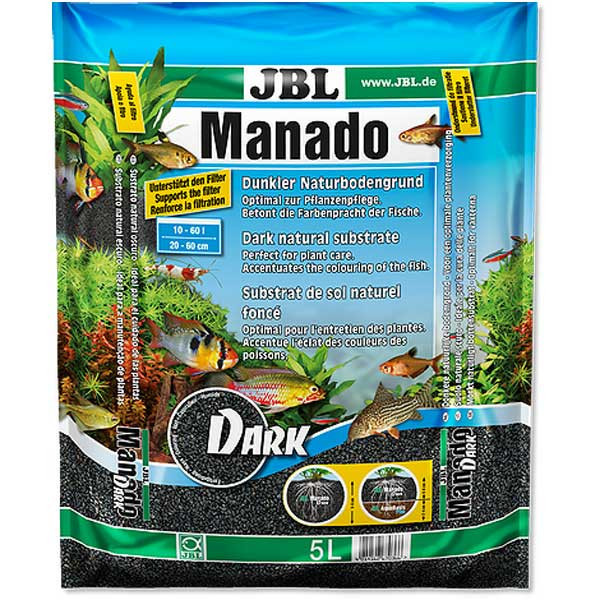 Substrat acvariu JBL Manado Dark 5L