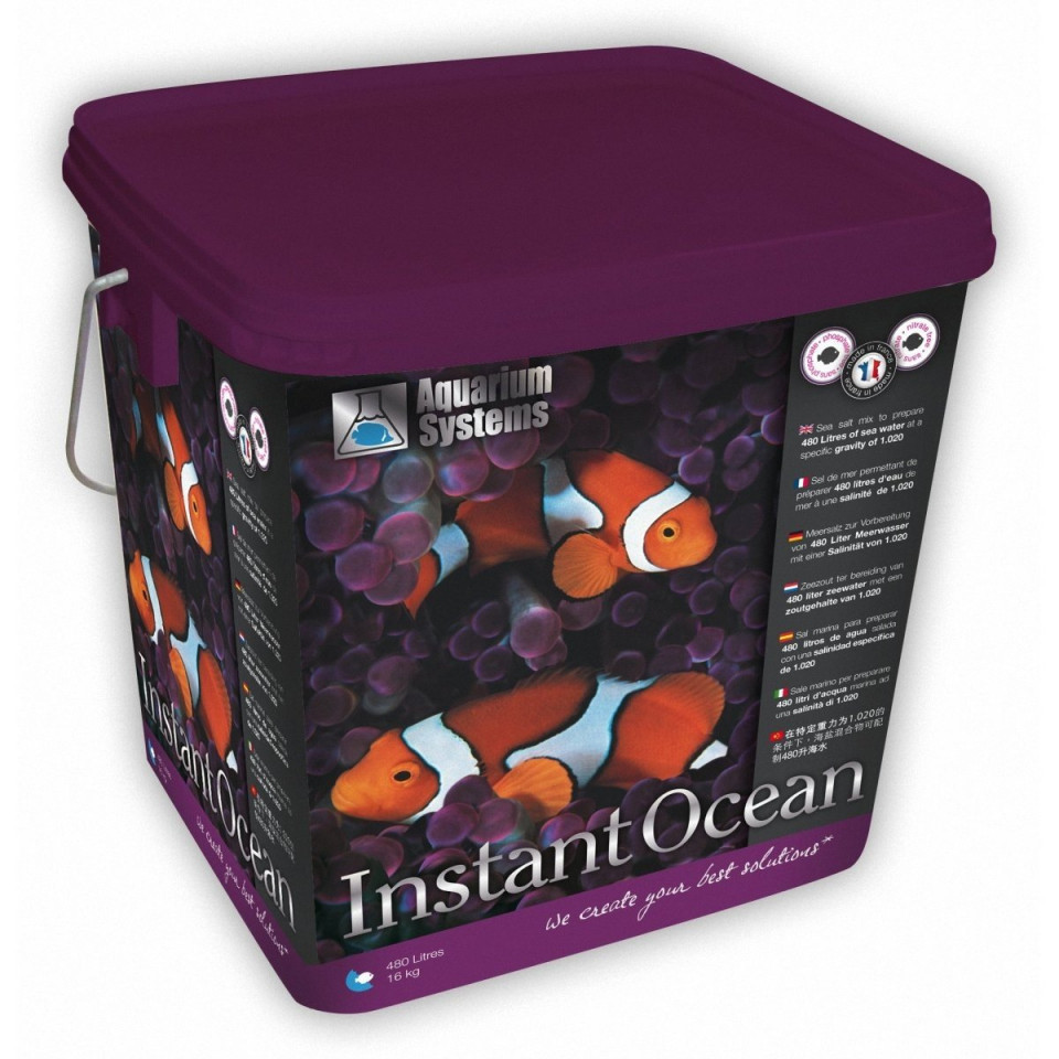 Aquarium Systems Instant Ocean 10 kg galeata