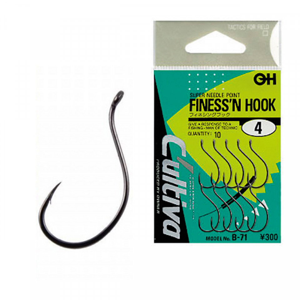 Carlig Cultiva B-71 11526 No.6 Finessing Hook 10buc/plic