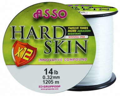 Fir Asso Hard Skin Solid 0.26mm 9lb 1900m White