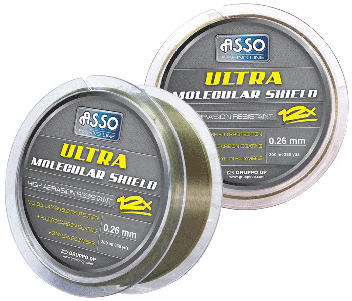 Fir Asso Ultra Molecular Shield 0.28mm 9.80kg 150m Dark Green