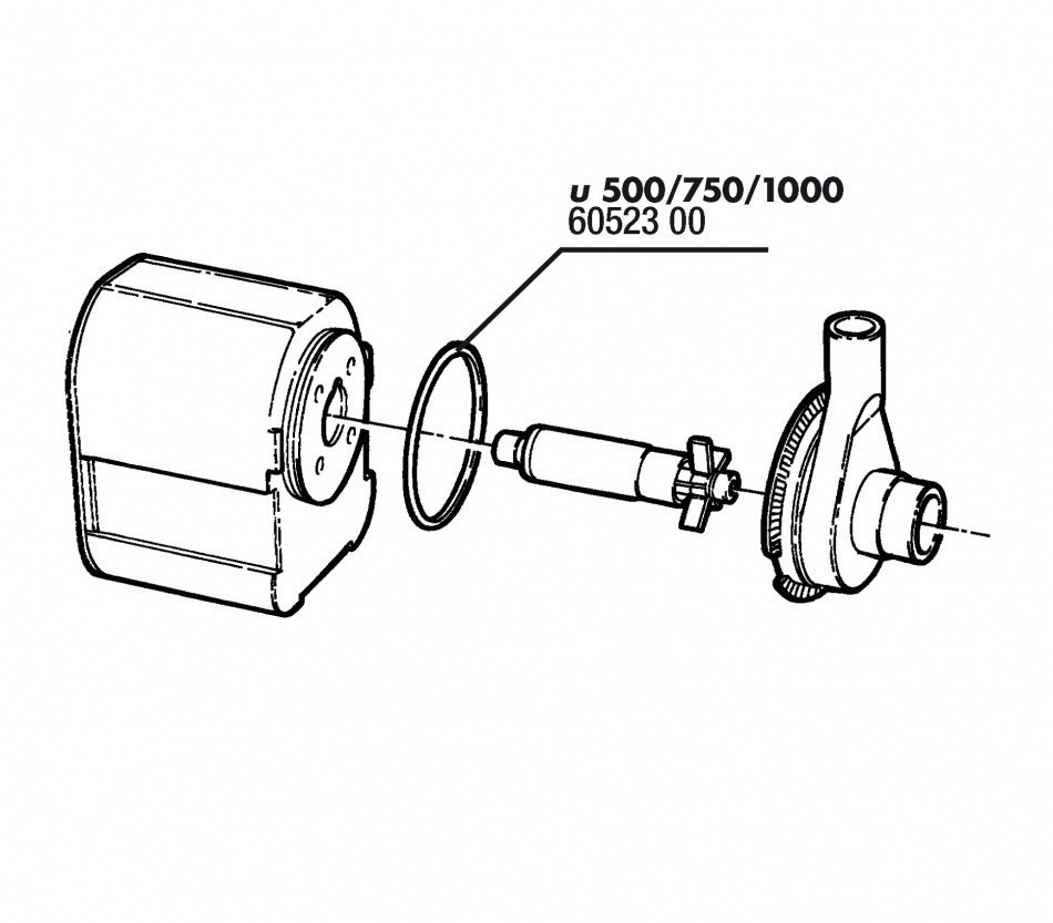 JBL Garnitura etanseizare pentru ProFlow 500/750/1000 (2X)