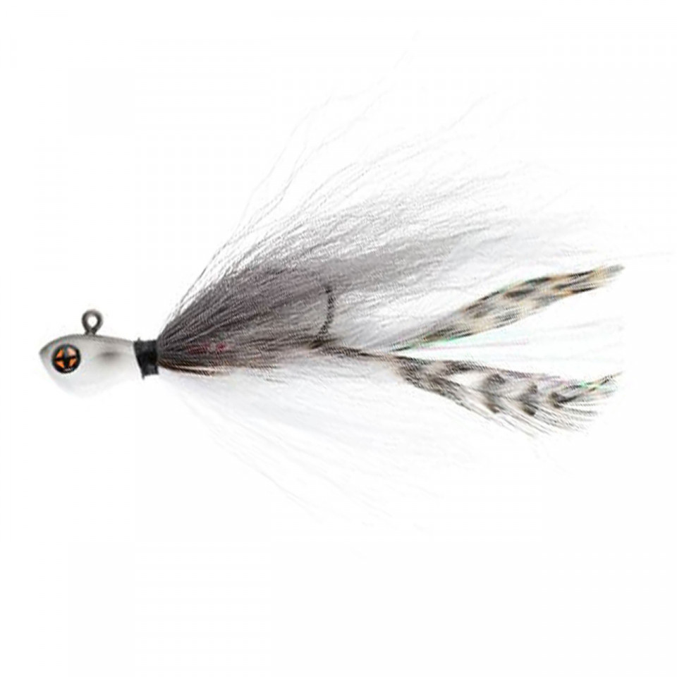 Streamer Sakura R Jig Bucktail 14gr NT Natural Shiner