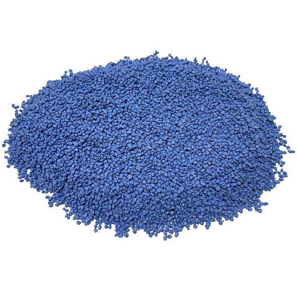 Pietris acvariu albastru Light Blue ceramizat 1 kg. granulatie 3 mm