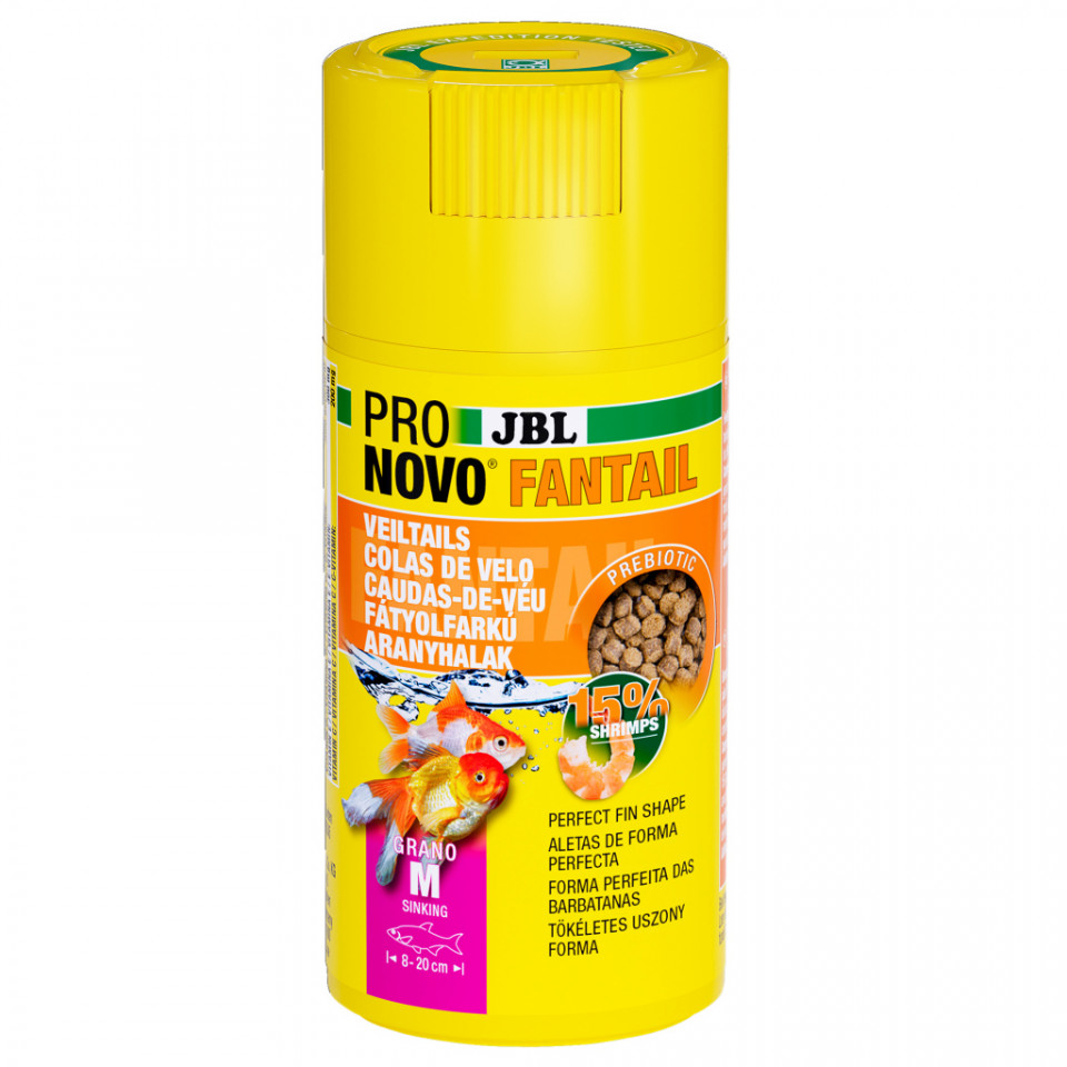 Hrana carasi aurii JBL PRONOVO FANTAIL GRANO M 100 ml CLICK