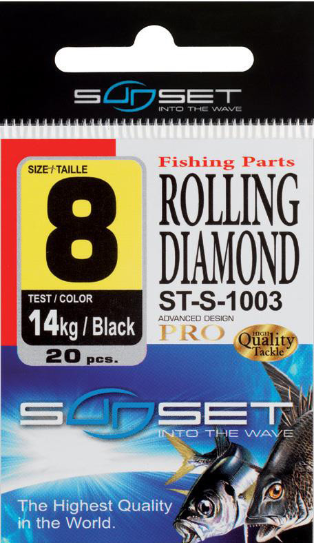 Vartej Sunset ST-S-1003 No.14 4kg Rolling Diamond