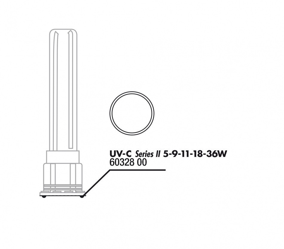 JBL Garnitura/O-ring pentru Aqua Cristal UV-C 5W