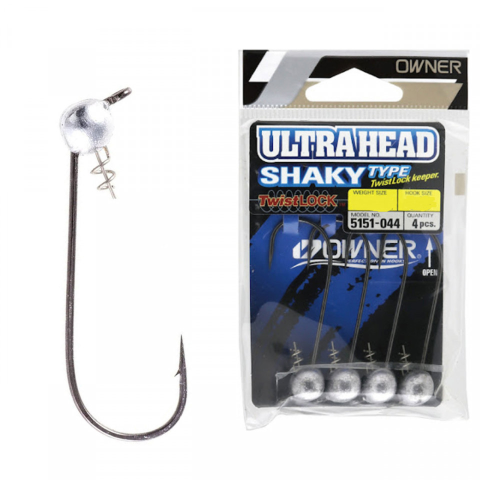 Jig Lestat Owner 5151 No.4/0 3/16Oz Ultra Head Shanky Type