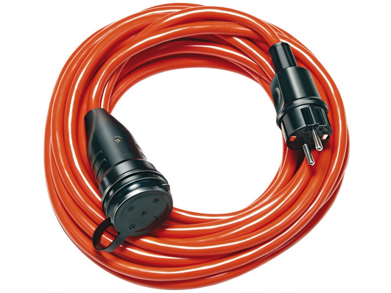 Cablu prelungitor 25 m 230 V, 3 polul AT-N07V3V3-F 3G2,5 cablu portocaliu