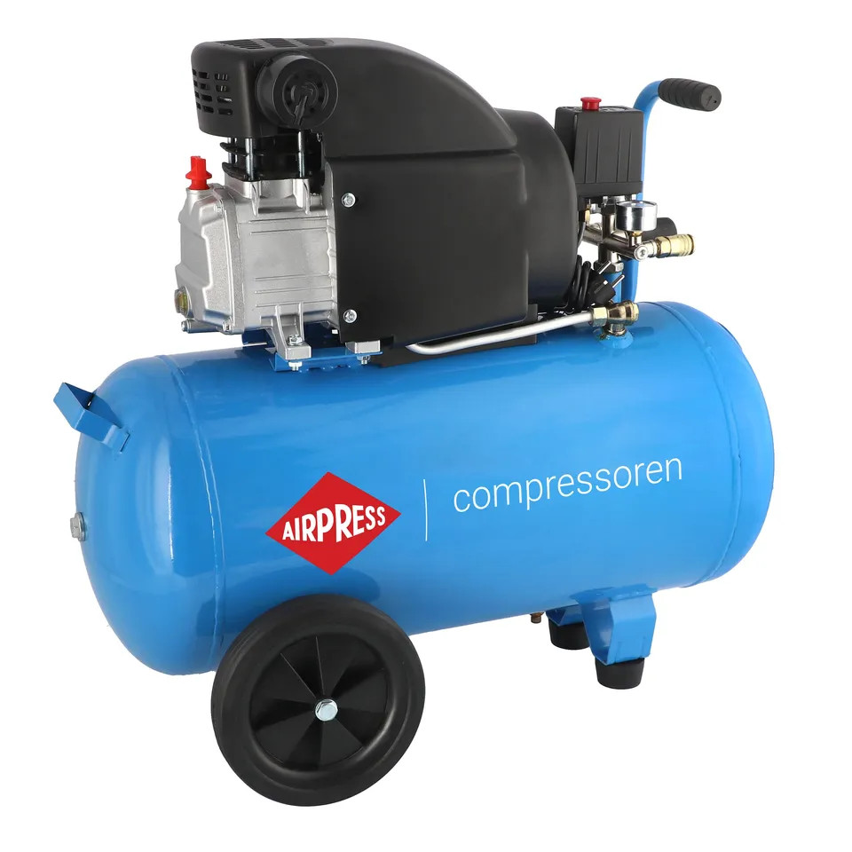 Compresor cu piston – Blue Series 1.5kW, 157L/min – Rezervor 50 Litri – AirPress-HL275/50-36856 1.5kW imagine 2022