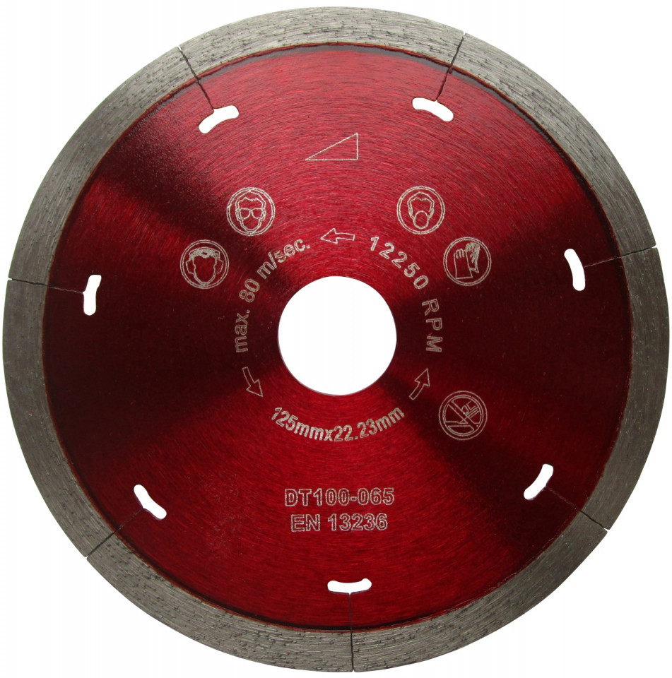 Disc DiamantatExpert pt. Ceramica Dura & Portelan – Rapid 125×22.2 (mm) Super Premium – DXDH.3907.125 125x22.2