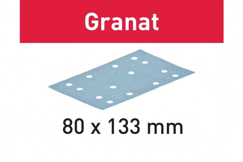 Foaie abraziva STF 80×133 P60 GR/50 Granat 80X133