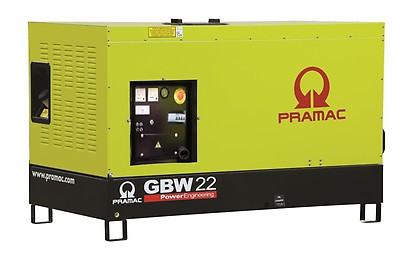 Generator de curent stationar insonorizat 15.2 kW, GBW22Y – Pramac albertool.com poza 2022