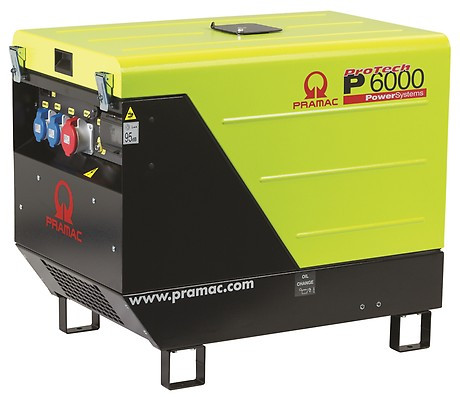 Generator de curent trifazat P6000 +AVR, 5,5kW – Pramac Pramac albertool.com
