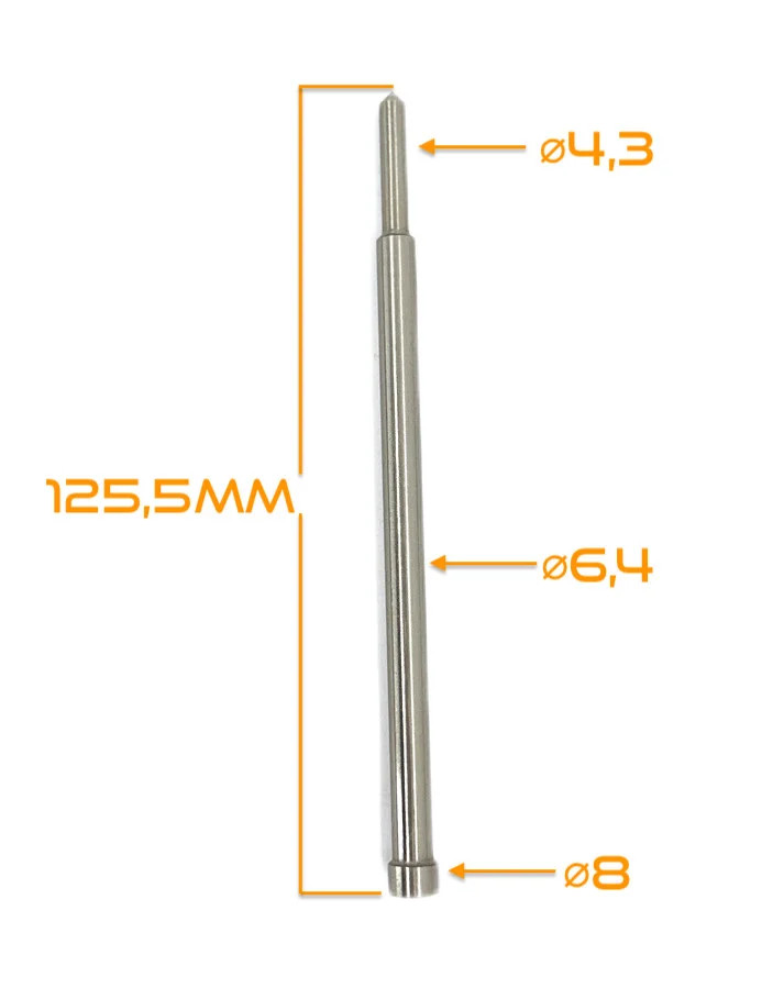 Pin de ghidare pt. carote TCT utilizate cu adaptoarele Weldon/Quick-IN - DXDY.PIN1868H125