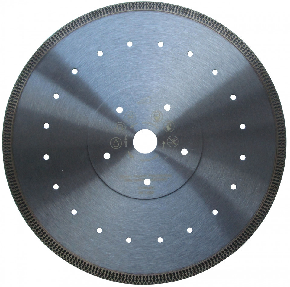 Disc DiamantatExpert pt. Ceramica dura, portelan, gresie 250×25.4 (mm) Super Premium – DXDH.3901.250.25 250x25.4