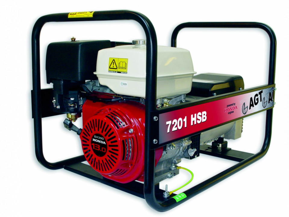 Generator de curent monofazat 6.0kW, AGT 7201 HSB AGT imagine noua