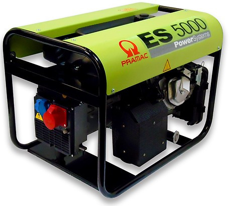 Generator de curent trifazat ES5000 +AVR, 5.0kW – Pramac albertool imagine noua