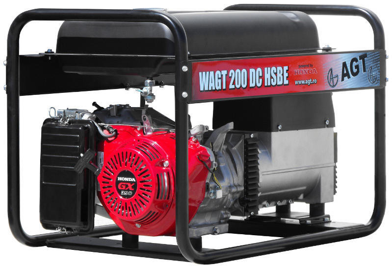 Generator de sudura monofazat 4.0kW, WAGT 200 DC HSBE AGT imagine 2022 magazindescule.ro