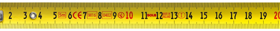 Ruletă Tri-Matic TM, 5m - Sola-50023301