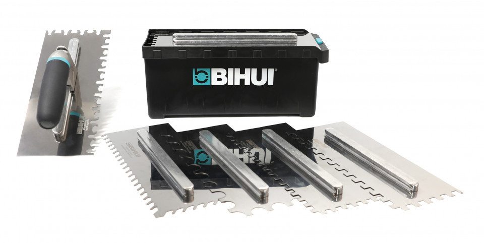 Set profesional gletiere 8 piese, 280 x 120mm - bihui-ptsjg8