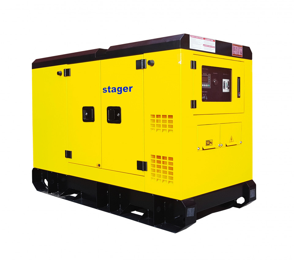 Stager YDY182S3 Generator insonorizat diesel trifazat 165kVA, 238A, 1500rpm 1500rpm