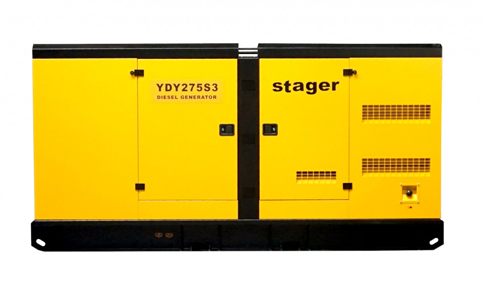 Stager YDY275S3 Generator insonorizat diesel trifazat 220kW, 361A, 1500rpm