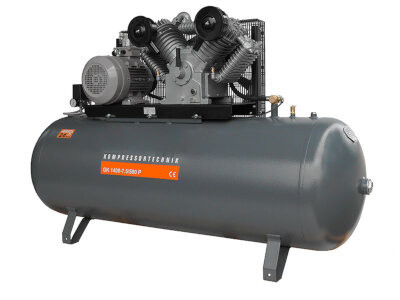 Compresor cu piston - Profesional 7,5kW, 1400 L/min, 10bari - Rezervor 500 Litri - WLT-PROG-1400-7.5/500