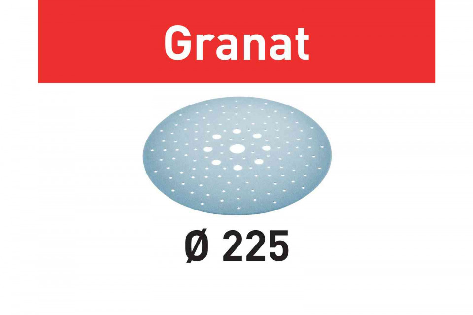 Foaie abraziva Granat STF D225/128 P120 GR/25 abraziva