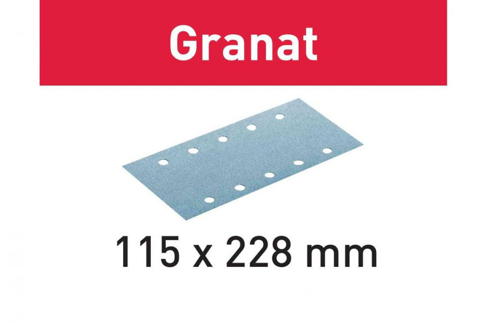 Foaie abraziva STF 115X228 P180 GR/100 Granat 115X228