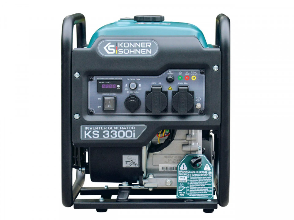 Generator de curent 3.3 kW inverter - benzina - Konner & Sohnen - KS-3300i