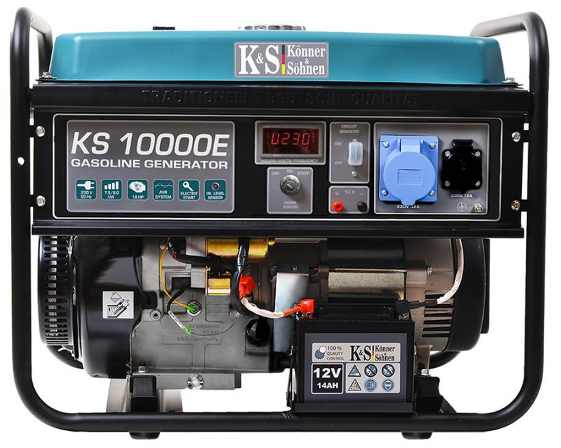 Generator de curent 8 kW benzina PRO – Konner & Sohnen – KS-10000E albertool.com