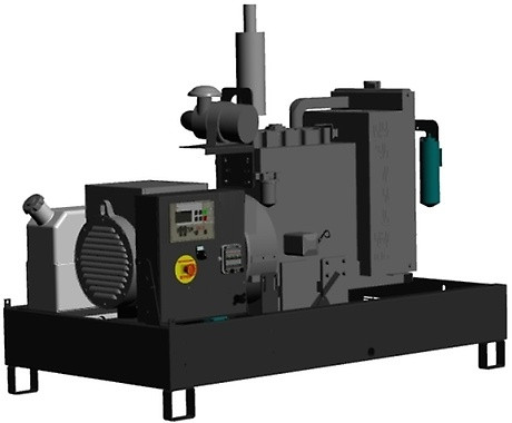 Generator de curent stationar open 29.9 kW, GBW35Y – Pramac albertool.com poza 2022