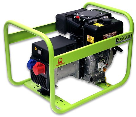 Generator de curent trifazat E6000, 5.5kW – Pramac Pramac albertool.com