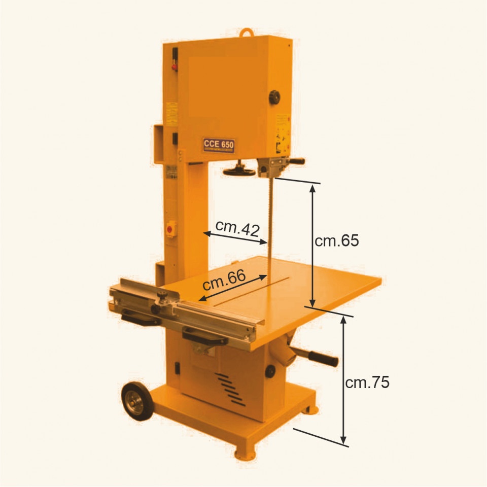 Masina de taiat BCA Caramida inaltime de taiere 650mm TSC650