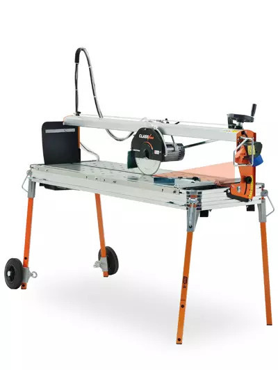 Masina de taiat gresie, faianta, placi 130cm, 1.4kW, CLASS PLUS 1300S cu laser si roti – Battipav-661351 1.4kW