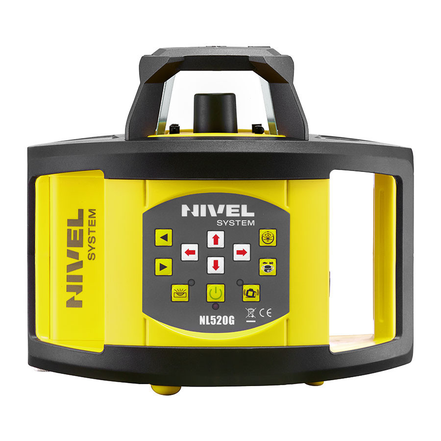 Nivela Rotativa Laser Verde NL520G – Nivel System albertool.com